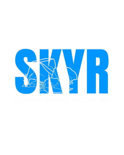 Logo Skyr, Skyrock Home of the Monster